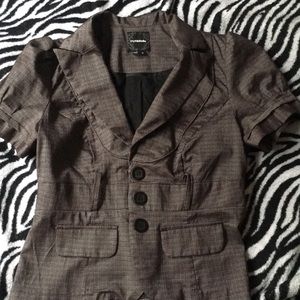My Michelle Gray Summer Blazer Jacket